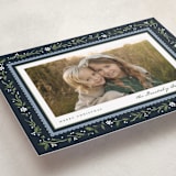 "Hollywick" - Holiday Cards in Deep Blue by Erin L. Wilson - Detail