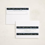 "Hollywick" - Holiday Cards in Deep Blue by Erin L. Wilson - FREE Recipient Addressing