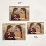 "Winter Greetings" - Holiday Cards in Snow by Ashley Iwafuchi - Formats Available
