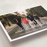"What A Wonderful Life" - Holiday Cards in Snowflake by Leah Ragain - Detail