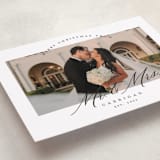 "MR. AND MRS." - Holiday Cards in Veil by Pink House Press - Detail