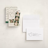 "Disney's Mickey Glowing Lights" - Holiday Cards in Gumdrop by Sarah Hawkins Designs - Assembled