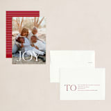 "Joyful Tidings" - Holiday Cards in Snowfall by Susan Asbill - Assembled