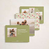 "merry greeting" - Holiday Cards in Cream by Jenny Millington - Back of Card Options