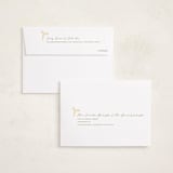 "merry greeting" - Holiday Cards in Cream by Jenny Millington - FREE Recipient Addressing