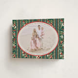 "Holiday Garland Ribbon" - Holiday Cards in Fruitcake by Jackie Crawford - Folded Card
