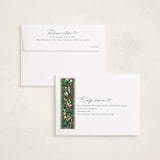 "Holiday Garland Ribbon" - Holiday Cards in Fruitcake by Jackie Crawford - FREE Recipient Addressing