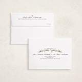 "Petite Botanicals" - Holiday Cards in Pine by Susan Moyal - FREE Recipient Addressing