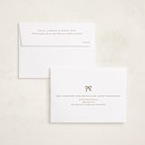 "Minimalist Magic" - Holiday Cards in Snow by Yaling Hou Suzuki - FREE Recipient Addressing