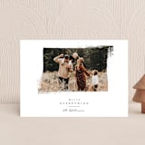 "Textured Wishes" - Holiday Cards in Elf Shoes by Ally Madison - Front