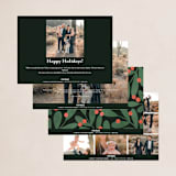 "Textured Wishes" - Holiday Cards in Elf Shoes by Ally Madison - Back of Card Options