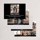 "Sign up" - Holiday Cards in Cotton by Stacey Meacham - Back of Card Options