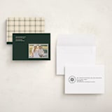 "Perfectly Framed" - Holiday Cards in Pine by Annie Clark - Assembled