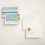 "Coastal Greetings" - Holiday Cards in Pool by Annie Montgomery - Assembled