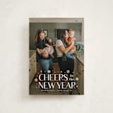 "Effervescent" - Holiday Cards in Alabaster by Susan Asbill - Front