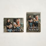 "Effervescent" - Holiday Cards in Alabaster by Susan Asbill - Photo Orientation Options