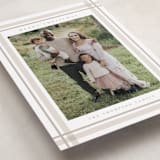 "Traditional Plaid" - Holiday Cards in Tan by Ashley Presutti Beasley - Detail