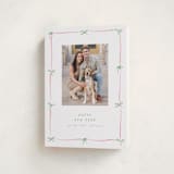 "Preppy Bow Border" - Holiday Cards in Candy by Susan Zinader - Folded Card