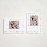"Preppy Bow Border" - Holiday Cards in Candy by Susan Zinader - Photo Orientation Options