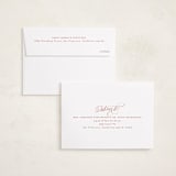 "Glide" - Holiday Cards in Holly Berry by Everett Paper Goods - FREE Recipient Addressing
