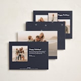 "Christmas Classic" - Holiday Cards in Navigation by Design Lotus - Back of Card Options