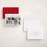 "Handdrawn Christmas" - Holiday Cards in Cherry by Kelly Schmidt - Assembled
