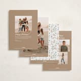 "Sedgwick" - Holiday Cards in Snow by Jennifer Wick - Back of Card Options