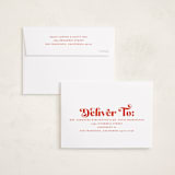 "Tripled Joy" - Holiday Cards in Gumdrop by Brooke Chandler - FREE Recipient Addressing