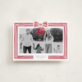 "Ribbon Framed" - Holiday Cards in Snow by Iveta Angelova - Front