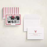 "Ribbon Framed" - Holiday Cards in Snow by Iveta Angelova - Assembled