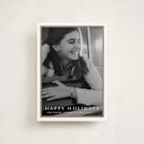 "Winds" - Holiday Cards in Cotton by Amy Kross - Front