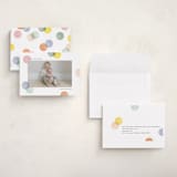 "Colorblock Confetti" - Holiday Cards in Confetti Cake by Robert and Stella - Assembled