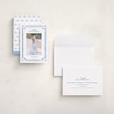 "Fine Frame" - Holiday Cards in Blue Jay by Melanie Kosuge - Assembled