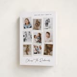 "Nine Snapshots" - Holiday Cards in Snow by Hooray Creative - Folded Card