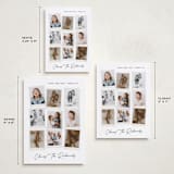 "Nine Snapshots" - Holiday Cards in Snow by Hooray Creative - Formats Available