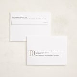 "Merry Stack" - Holiday Cards in Eggnog by Ekko Studio - FREE Recipient Addressing