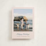 "Scripted Holiday" - Holiday Cards in Wintermint by Mansi Verma - Front