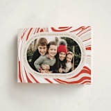 "Peppermint Flavor" - Holiday Cards in Peppermint by Oscar and Emma - Karly Depew - Folded Card