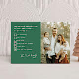 "All of the Above" - Holiday Cards in Santa’s Underpants by Hudson meet Rose - Front