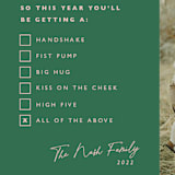 "All of the Above" - Holiday Cards in Santa’s Underpants by Hudson meet Rose - Detail