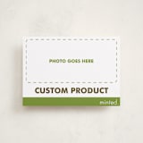 "Landscape Custom" - Holiday Cards in Charcoal by Minted Custom - Front