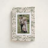 "Nutcracker Toile" - Holiday Cards in Fir by Teju Reval - Folded Card