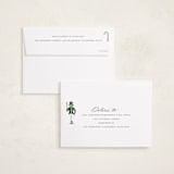 "Nutcracker Toile" - Holiday Cards in Fir by Teju Reval - FREE Recipient Addressing