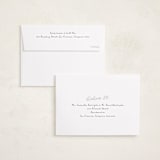"Notes" - Holiday Cards in Snow by AK Graphics - FREE Recipient Addressing
