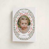 "Shiloh" - Holiday Cards in Cinnabar by Tracey Khalei - Folded Card