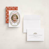 "Shiloh" - Holiday Cards in Cinnabar by Tracey Khalei - Assembled