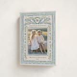 "Christmas Gift" - Holiday Cards in Blue Jay by Paper Sun Studio - Folded Card