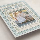 "Christmas Gift" - Holiday Cards in Blue Jay by Paper Sun Studio - Detail