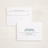 "Christmas Gift" - Holiday Cards in Blue Jay by Paper Sun Studio - FREE Recipient Addressing