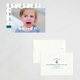 "Nailed It" - Holiday Cards in Snow by Jackie Crawford - Assembled